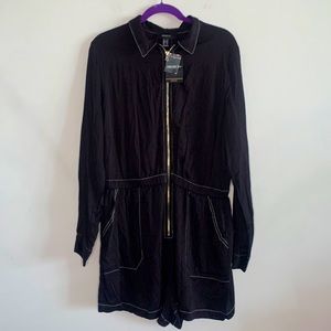Forever 21+ Black Jumpsuit